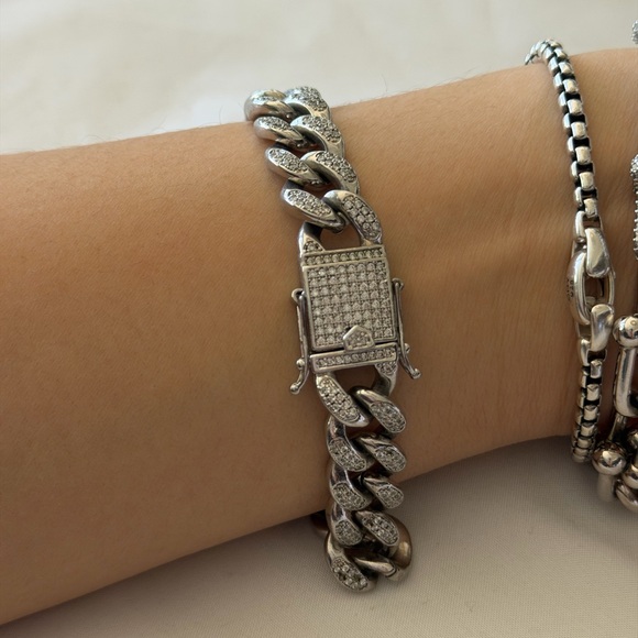 Men’s paved Cuban chain - Picture 3 of 6